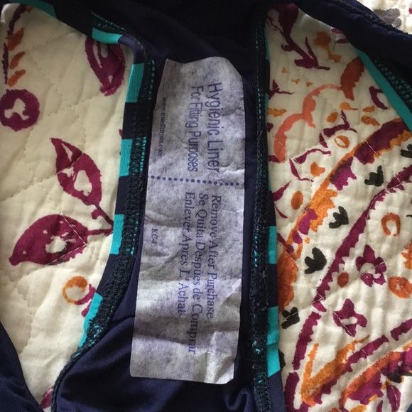 Carve Design - light/dark blue striped bikini XS - Picture 5 of 5